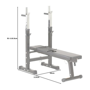 <span class=keywords><strong>Banc</strong></span> <span class=keywords><strong>de</strong></span> <span class=keywords><strong>musculation</strong></span> pliable SMARTFIT avec station <span class=keywords><strong>de</strong></span> dips, <span class=keywords><strong>banc</strong></span> <span class=keywords><strong>de</strong></span> presse réglable - Product Image 5