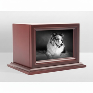 Urnas de Cremación Humanas de Madera Hechas a Mano Estilo Americano, Color Marrón Natural, Modernas, Venta al Por Mayor, con Logotipo Personalizado Disponible - Product Image 1