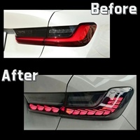 Feux arrière G20 G28 améliorés transparents pour BMW Série 3 2019-2022, feux arrière LED GTS M3, feux arrière 320i 325i 330i DRL Dragon Scale