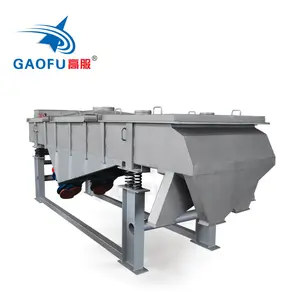 Fertilizer sifting high efficiency vibrating screen separator customized linear vibration sieve