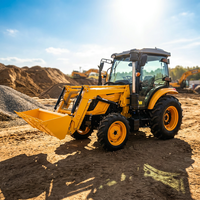 Nouveaux tracteurs de qualité supérieure à prix bas, machines très efficaces, mini-tracteurs de bonne qualité avec chargeur frontal à vendre