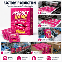 Porte-cartes de préservatifs en papier 3 pièces robustes, personnalisés, gaufrés, bronzés, pailletés, écologiques, biodégradables et fabriqués à partir de matériaux recyclés