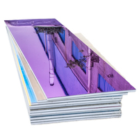 Feuilles de miroir acrylique LANXINXI 1 mm 2 mm 3 mm 1220x2440 mm or/argent/or rose avec service de découpe