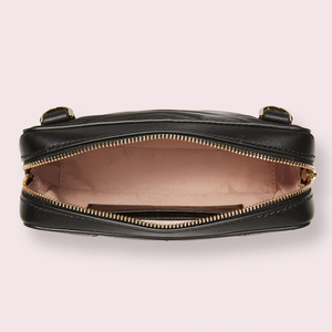 Benutzer definierte schwarze PU Leder geste ppte Geld gürtel Geldbörse Gürtel tasche Damen Damen Taillen tasche - Product Image 4