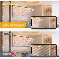 Ampoule halogène LOHAS 4W SMD G9 blanc chaud 3000K sans scintillement mini ampoules LED pour lustre