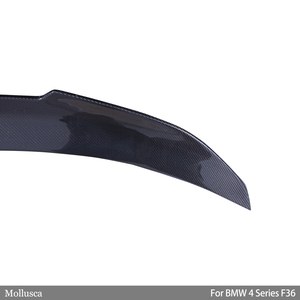For 4 Series F36 4Door Cran Coupe PSM Style Carbon Fiber <b>Rear</b> <b>Spoiler</b> Trunk Wing 2014-2019 - Product Image 5