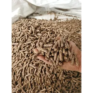 Натуральная низкая цена эвкалиптовая кора темно-коричневая 8 мм толщиной натуральное твердое топливо сосновые древесные гранулы