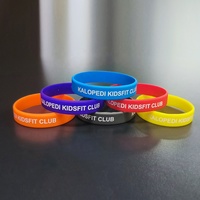 Promocional Crystal Code Grabador Pulseras Snap Negro Goma Deportes Pulsera Niños Metal Silicona Encanto para Niños para Deportes