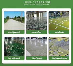 ขายตรงจากโรงงาน เครื่องเจียรคอนกรีตแบบมืออาชีพ 900 มม. ควบคุมด้วยรีโมท 380V พร้อมมอเตอร์ 22KW และระบบดูดฝุ่น - Product Image 5