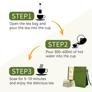 ชาสลิมมิ่งสมุนไพรสำหรับผู้ใหญ่คาร์โบไฮเดรตต่ำไม่มีสารปรุงแต่งสำหรับดีท็อกซ์และสุขภาพทางเดินอาหาร - Product Image 6