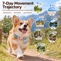Dispositif de localisation pour animaux de compagnie, traceur anti-perte pour personnes âgées, localisateur pour chatons et chiens, Bluetooth étanche, autonomie ultra-longue, global