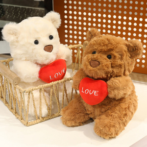 Personalizzare l'orsacchiotto umano 2025 di tendenza orsacchiotto con <span class=keywords><strong>cuore</strong></span> d'amore morbido adorabile orsacchiotto <span class=keywords><strong>marrone</strong></span> - Product Image 4