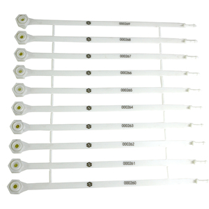 Tamper hiển nhiên cao an ninh Con dấu nhựa dùng một lần an ninh con dấu với mã vạch - Product Image 5