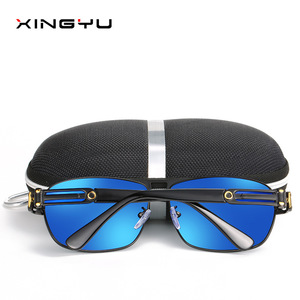 Nuovi <span class=keywords><strong>occhiali</strong></span> da <span class=keywords><strong>sole</strong></span> polarizzati da uomo <span class=keywords><strong>occhiali</strong></span> da <span class=keywords><strong>sole</strong></span> con montatura in metallo da guida pilota di moda personalizzati - Product Image 5