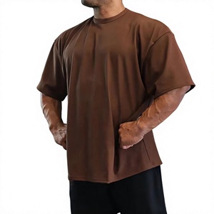 Chemise ample en coton tricoté 100 % écologique à séchage rapide, effet délavé, directement de l'usine, pour les marques de streetwear américaines, livraison rapide - Product Image 1