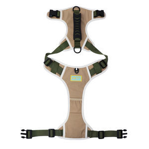 Harnais pour chien anti-traction avec logo personnalisé, gilet réglable pour grands animaux de compagnie, pour Golden Retriever, Labrador, gilet de promenade pour chien, marque privée OEM - Product Image 4