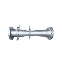 Débitmètre Venturi compact classique en acier inoxydable, prix d'usine économique