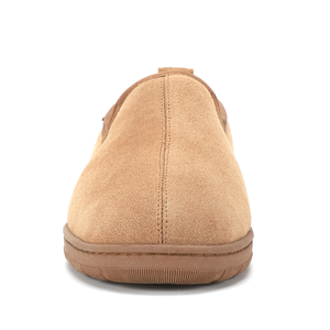 <span class=keywords><strong>Chaussons</strong></span> décontractés pour hommes en daim de vache légers et antidérapants avec semelle intermédiaire en mousse à mémoire de forme et semelle extérieure en TPR pour une utilisation intérieure/extérieure en hiver - Product Image 2
