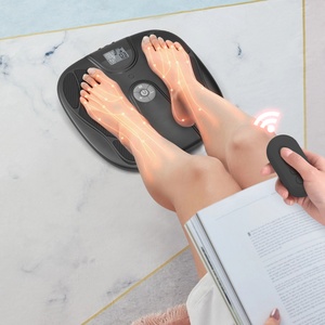Pemijat kaki silikon portabel, keluaran baru portabel sirkulasi darah denyut nadi pintar pereda nyeri untuk pijat kesehatan neuropatik diabetes - Product Image 4