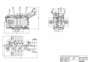 Transformateur de sous-station immergé dans l'huile de qualité utilitaire 630 kVA, vente chaude, transformateur haute tension refroidi à l'huile UL1561 - Product Image 6