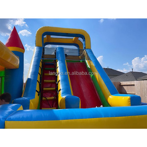 Combo Inflable Comercial para Fiestas, Ideal para Carnavales Infantiles, con Tobogán, Castillo Hinchable y Zona de Saltos - Product Image 4