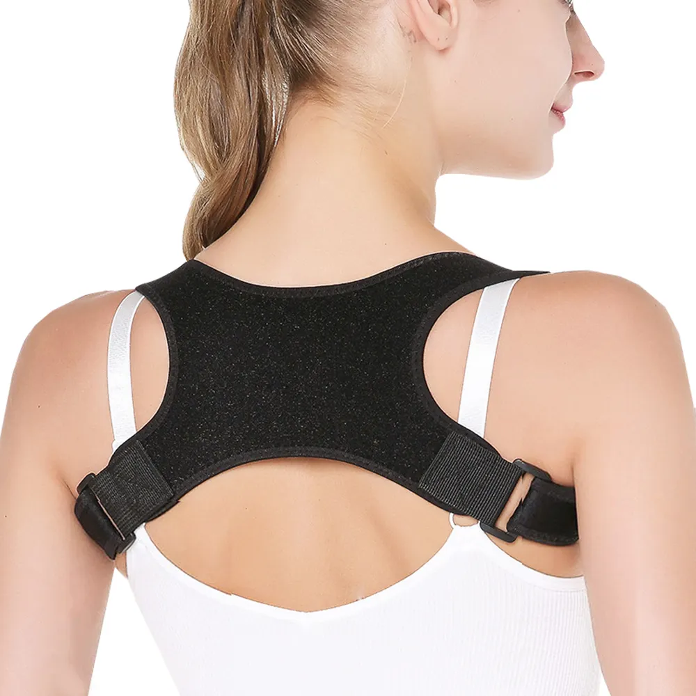 Benutzer definierte Neopren-Rückens tütze Haltungs korrektur Verstellbarer Haltungs korrektur gürtel für sitzende