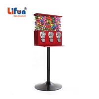 Distributeur automatique de capsules de jouets à monnayeur LIFUN, machine à bonbons et à boules de gomme personnalisée, vente en gros d'usine