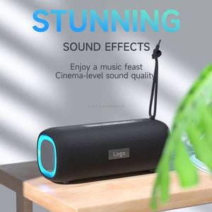 US Warehouse Outdoor Bluetooth Speaker Portable Player Bluetooth Connection-AB - Product Image 2