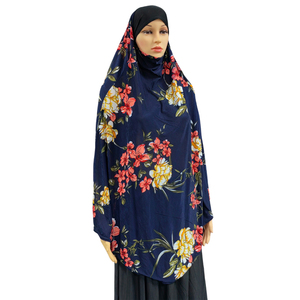 Venta caliente en Dubai Turbante turco Sólido Floral Mujeres musulmanas Khimar Wrap Malasia Chal Bufandas Marroquí Tailandés Hijabs <span class=keywords><strong>Pañuelo</strong></span> para la <span class=keywords><strong>cabeza</strong></span> - Product Image 4