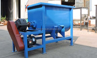 Nouveau mélangeur de poudre industriel à productivité élevée Mélangeur à ruban horizontal Capacité électrique de 200kg Acier au carbone à économie d'énergie