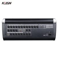 Console de mixage numérique professionnelle 22 canaux avec télécommande à faders électriques, DSP et écran tactile 4,3 pouces