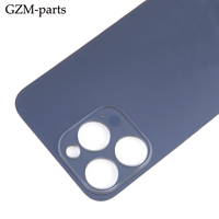Pour iPhone 15 Pro verre de couverture arrière avec grande barre de trou conception boîtier de batterie remplacement de verre arrière pour iPhone 15 Pro