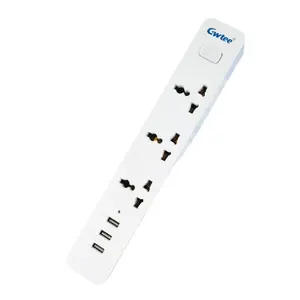 Smart switch Extension socket with USB surge protector smart power strip