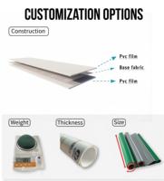 5mmFrontlit Banner 260gsm PVC Flex Banner HF5500L-260 publicité extérieure imprimable