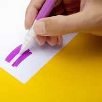 Nieuwe Stijl Briefpapier Studenten Marker Pen Set 12 Kleuren Uitwisbare Markeerstift