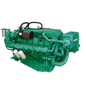 गर्म बिक्री 530kw पानी-ठंडा 12 सिलेंडरों Doosan V222TI समुद्री डीजल इंजन
