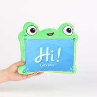 Nouveauté en stock : Adorable jouet en peluche douce, simulation de coussin, rembourré de coton PP, cadeau idéal pour les enfants