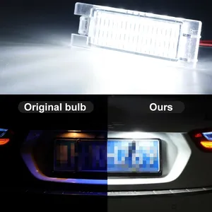 2 pezzi Canbus auto LED numero di luce targa per <span class=keywords><strong>Opel</strong></span> <span class=keywords><strong>Zafira</strong></span> B Astra H Corsa D insegne Corsa C <span class=keywords><strong>Meriva</strong></span> a Tigra B Vectra c 12V - Product Image 2