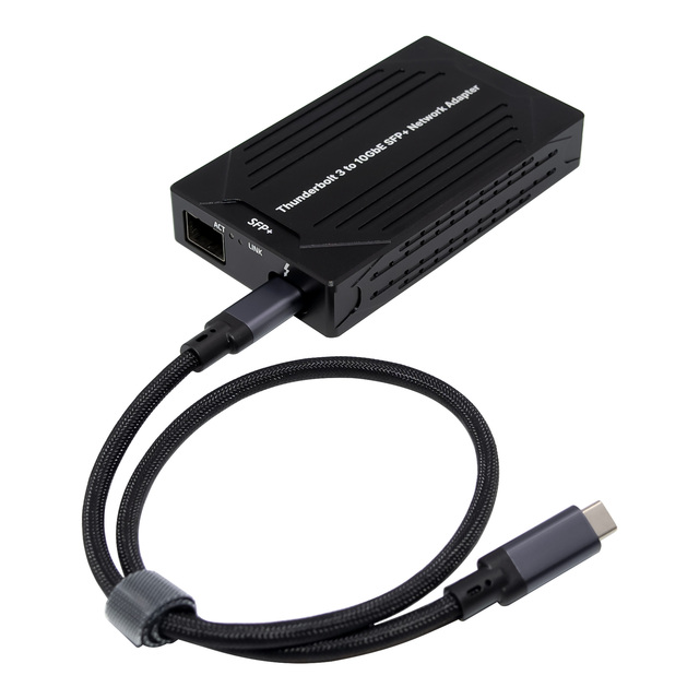 SUNWEIT ST7411 Thunderbolt 3 to 10GbE SFP+ Fiber Network Adapter