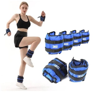 Poids de poignet de 10 kg, poids de cheville réglables de 2 kg, poids de cheville de 0,5 kg, 1 kg, sac de sable pour Pilates, poids de poignet réglables de 5 kg - Product Image 3
