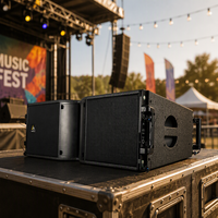 Système de sonorisation professionnel K210, enceinte passive Line Array, système PA à deux voies, double 10 pouces, enceintes de scène DJ, audio professionnel, enceintes d'extérieur
