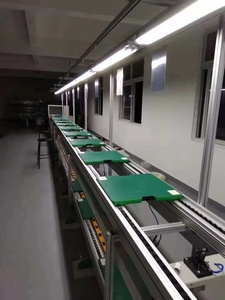 Líneas de montaje de ordenador de bicicleta eléctrica <span class=keywords><strong>Carst</strong></span>, línea de montaje automática de transportador de motocicleta y bicicleta, Material de correa de goma duradero - Product Image 4