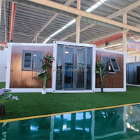 Pas cher 20Ft Chambre 2 3 Chambre Hôtel Vivre Mini Maisons Préfabriquées Pliables Maisons Conteneur Extensible Préfabriquées
