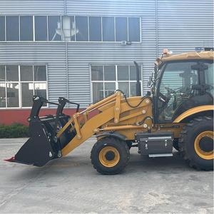 Retroexcavadora de 9500 kg, 7 kW, 6120*2410*3763, Tipo de Rueda con Cucharón, para Uso Agrícola - Product Image 1