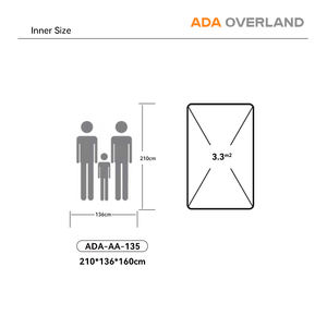 Автомобильная палатка для 2-3 человек - Product Image 4