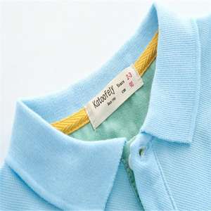 Tienda en Línea de Camisetas de Algodón Polo Coreanas para Niños, Ropa Infantil de Proveedor Chino - Product Image 6