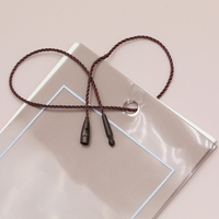 Attaches de scellage en polyester pour étiquettes suspendues, vente en gros d'usine, pour cadeaux, bagages et vêtements