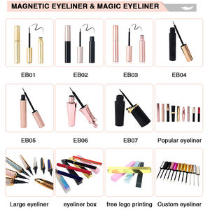 प्रीमियम पुन: प्रयोज्य अनुकूलित बक्से 3 5 8 10 जोड़े 5 10 मैग्नेट के साथ चुंबकीय आईलाइनर चुंबकीय <span class=keywords><strong>Eyelashes</strong></span> - Product Image 5