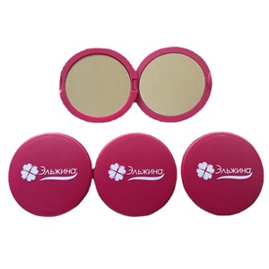 Cheap Custom Plastic Round Folding Makeup Mini Pocket Cosmetic Mirror