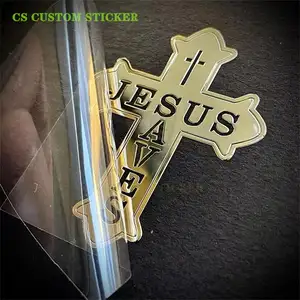 Cs Custom Sticker Ultradunne Tondeuses Paard Elektrische Keramische Ketel Ijzer Metalen Logo Sticker Metaal Nikkel Sticker